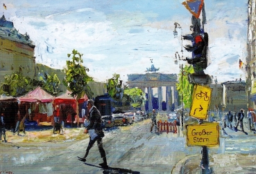 Postkarte "Berlin. Brandenburg Gate"